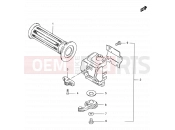 SUZUKI FB100 / FB100D S (1995) 42 - LEFT HANDLE LEVER