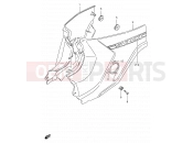 SUZUKI FB100 X (1999) 35A - FRAME COVER (MODEL X/Y)