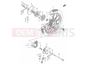 SUZUKI FB100 Y (2000) 51 - REAR WHEEL