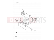 SUZUKI FB50 M (1991) 38 - REAR SWINGING ARM