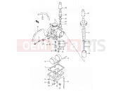 SUZUKI FZ50 K (1989) 7 - CARBURETOR ASSY