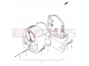 SUZUKI FZ50 X (1999) 29 - REAR COMBINATION LAMP (E26)