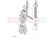 SUZUKI GP100 / GP100E D (1983) 5 - CARBURETOR