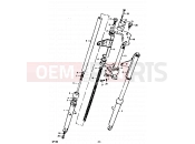 SUZUKI GP100 N (1992) 44 - FRONT FORK (E14)
