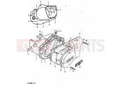 SUZUKI GP100U X (1999) 3A - CRANKCASE COVER (MODEL L)