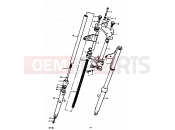 SUZUKI GP100U C (1978) 48 - FRONT FORK (E14)