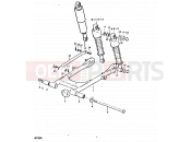 SUZUKI GP125 C (1978) 94 - REAR SWINGING ARM