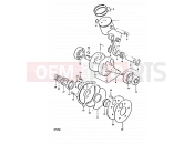 SUZUKI GP125U C (1978) 5 - CRANKSHAFT