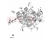 2 - CYLINDER HEAD - Suzuki GR650 / GR650X E (1984)