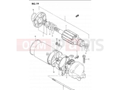 SUZUKI GS1100G E (1984) 19 - STARTING MOTOR (MODEL E)