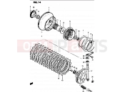 14 - CLUTCH - Suzuki GS1100G G (1986)