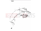 51 - REAR FENDER - Suzuki GS1100G G (1986)