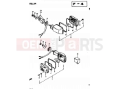 34 - TURN SIGNAL LAMP (E21) - Suzuki GS450S Z (1983)