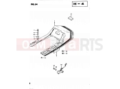54 - SEAT TAIL COVER (MODEL D) - Suzuki GS450S Z (1983)