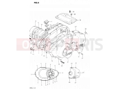 SUZUKI GS450L T (1996) 6 - CRANKCASE COVER