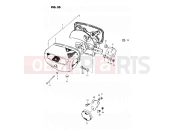 SUZUKI GS450L T (1996) 35 - REAR COMBINATION LAMP (E22, E25)