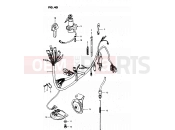 SUZUKI GS450L T (1996) 40 - WIRING HARNESS