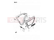 SUZUKI GS450L T (1996) 51 - FRAME COVER (MODEL X)