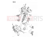 SUZUKI GS450L T (1996) 56 - STEERING STEM (MODEL T, X)