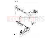 SUZUKI GS450L X (1999) 32 - TURN SIGNAL LAMP (E34)
