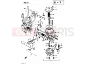 SUZUKI GS450L D (1983) 16 - CARBURETOR (MODEL Z)