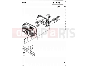 SUZUKI GS450L D (1983) 38 - REAR COMBINATION LAMP (E15)