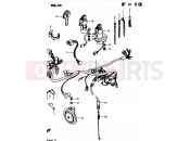 SUZUKI GS450L D (1983) 43 - WIRING HARNESS