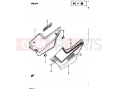 SUZUKI GS450L D (1983) 59 - FRAME COVER (GS450SD E06, E15, E24, E34)