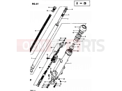 SUZUKI GS450L D (1983) 61 - FRONT LEFT DAMPER