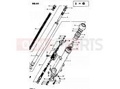 SUZUKI GS450L D (1983) 63 - FRONT LEFT DAMPER (E34)