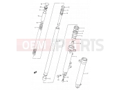 SUZUKI GS500E M (1991) (E28) 42 - FRONT DAMPER