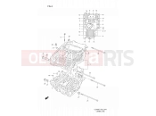 SUZUKI GS500E X (1999) 4 - CRANKCASE