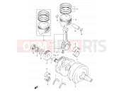 SUZUKI GS500E X (1999) 7 - CRANKSHAFT