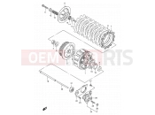 SUZUKI GS500E X (1999) 16 - CLUTCH