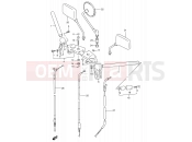 SUZUKI GS500E X (1999) 38 - HANDLEBAR