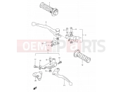 SUZUKI GS500E X (1999) 39 - HANDLE LEVER