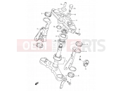 SUZUKI GS500E X (1999) 44 - STEERING STEM