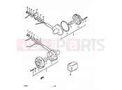 SUZUKI GS550D T (1996) 28 - TURN SIGNAL LAMP (E15, E21, E25)