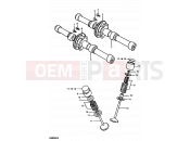 SUZUKI GS850G T (1996) 9 - CAM SHAFT - VALVE