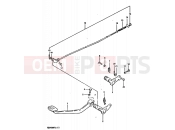 41 - REAR BRAKE - Suzuki GSX400FE X (1999)