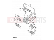 42 - FOOTREST - Suzuki GSX400FE X (1999)
