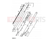 48 - FRONT FORK - Suzuki GSX400FE X (1999)