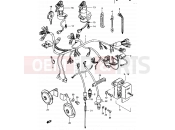 SUZUKI GSX750ES / GSX750EF / GSX750E E (1984) 33 - WIRING HARNESS