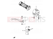 SUZUKI GSX750ES / GSX750EF / GSX750E E (1984) 64 - RIGHT HANDLE SWITCH