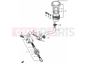 SUZUKI GSX750ES / GSX750EF / GSX750E E (1984) 85 - REAR MASTER CYLINDER (MODEL E)