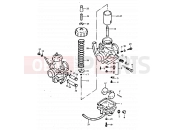 5 - CARBURETOR - Suzuki GT250E N (1992)