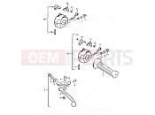 69 - LEFT HANDLE SWITCH (MODEL N) - Suzuki GT250E N (1992)