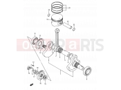 5 - CRANKSHAFT - Suzuki LS650 P (1993) Savage (E03,E28,E33)