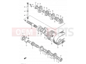 15 - TRANSMISSION - Suzuki LS650 P (1993) Savage (E03,E28,E33)