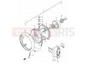 22 - HEADLAMP - Suzuki LS650 P (1993) Savage (E03,E28,E33)